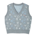 다채로운 도형 V넥 베스트[35527369] : NS홈쇼핑 TV홈쇼핑