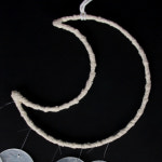 인테리어 자개 모빌 꾸미기 초승달 썬캐쳐 화이트 : 마켓써니21