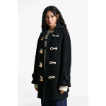 [현대백화점][타미진] 2종 택1 여성 루즈핏 T32F7WJC30TWL1 후드 탈부착 울 소재 떡볶이 기본 데일리 코트 SC : 더현대닷컴