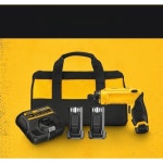 전동 드라이버 다기능 충전식 공구 류 저소음 (DCF008)8V 접이식 DCF680 듀얼 배터리 1개 충전기 : 픽플라이