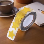 반짝이 금별 스티커 핸드폰꾸미기 롤스티커 선물포장 유치원 : 혜이민