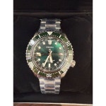 Seiko 세이코 [세금포함] [정품] Prospex 다이버 GMT 42mm 그린 다이얼 스테인레스 스틸 시계 SPB381 손목시계 명품시계 패션시계... 