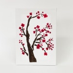 DIY 스텐실 도안 사군자 캔버스 액자 만들기 문센 놀이키트 미술수업 원데이클라스 문화센터 : 비앤엠커머스