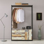 드레스룸 옷정리 시스템행거 1200 넓은 모던한 옷장 수납가구 G5192 사무실 : 구스상회