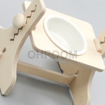 [삼일오품] 개밥그릇 고양이사료그릇 강아지원목식탁 : 삼일오품