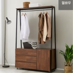 3단 서랍행거 드레스룸 1200 넉넉한 실용적인 옷정리 시스템가구 G5165 : 구스상회