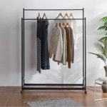 스틸행거 800 2단 구성의 콤팩트한 의류수납용 행거 G8120 사무실 스탠드 : 구스상회