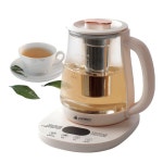 유리포트 무선잔포트 물끓이기 물주전자 전동가열 : 커머스지