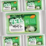 식물성 성원 삼백초 때비누 온가족 삼백초 때비누 5개 샤워 목욕 : 아 이리스.