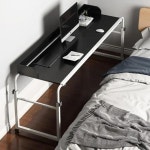 모션데스크 높이조절 컴퓨터책상 침실 독서 게임 쓰기 서 사무실 연구 코너 Mesa Para Laptop Cama Furniture : 해피드림랜드