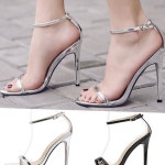 펌프스 여성 샌들 힐 하이힐 여성 토오픈 샌들 데일리 : 여름남자겨울여자 가성비추천