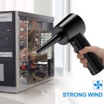 컴퓨터키보드청소기 청소에어건 미니송풍기 세차건 송풍건 차량용청소기 애견털말리기 컴퓨터 키보드용 압축 공기 먼지털이 USB 충전 미니... 