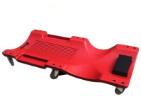 하부 수리 카트 자동차 구르마 카센터 정비용 공업사 36인치 레드 라이트 포함 두꺼움 : 바이나루 no1