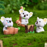 미니어처 피규어 코알라 10개 소형 동물 인테리어소품 : 자이언트캣마켓