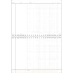 일본 직배송 Daigo J2175 Easy Cash Record A5 노란색 대량 팩 2개 세트 : 마롱문방구