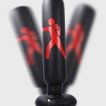 오뚝이 스탠드 샌드백 다이어트 성인 샌드백 피트니스 가정용 훈련용 용품 : 아 이리스.