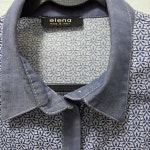 ELENA ITALY 유럽수입 블라우스 여 66/77 J5710 : 스카이빈티지