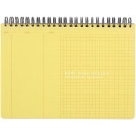 일본 직배송 Daigo J2175 Easy Cash Record A5 노란색 대량 팩 2개 세트 : 마롱문방구