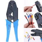 터미널압착기 낚시채비 HS-30J 절연 와이어 터미널 커넥터 래칫팅 크림퍼 도구 크림프 20-10AWG0.5-6mm²용 압착 펜치 사용 : 비엔씨엔