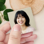 사진 마그넷 주문제작 포토 자석 반려동물 선물 냉장고 자석 : 무코디자인