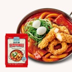 청년다방 오짱떡볶이 (오징어튀김떡볶이) 730g (2~3인분) 밀키트 : LF Food