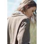 [국내] 자라 ZARA LIMITED EDITION 100% 스웨이드 코트 - 초콜렛 6098/905/717 3369054 : 리즌투바이