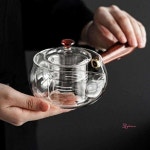 내열유리티포트 주전자 차주전자 차포트 티팟 350ml 로하티 다관티 마실zab022 : 셀리스트샵U