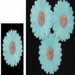 굿토스 조화 마국화 (하늘) 유치원꾸미기 인조꽃 : 굿토스