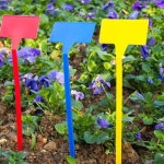 화단 꽃 화분라벨 대형 이름표 30cm 농장 식물 : 쏘굿텐