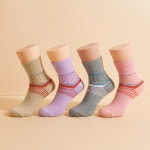 미끄럼방지양말 KH-101 논슬립 무압박 발목 편한 사계절 어르신 노인 수면양말 복지용구 : 또하나의가족