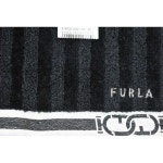 훌라 타월 손수건 스트라이프 로고 자수 블랙 28cm 26-f9373 : 윈윈재팬