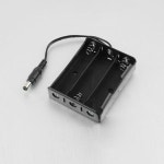 Coms 배터리 홀더 케이스 18650 3구 DC 5.5(M) 15cm : 에스더블유마트
