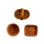 귀여운 미니어처 라탄 바구니 만들기 꾸미기 사진소품 모형 : 그레이트엘라