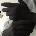 남성 스마트 터치 라벨 포인트 스웨이드 장갑 URK-398 : 엠와이유통