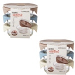 락앤락 바로한끼 유리 밥용기 전자레인지 355ML 6P : 밥도둑마켓