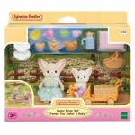 실바니안 소풍놀이 자스민 카레브 여우인형 엄마 아기 피크닉세트 인형놀이 완구 : 자유바라기