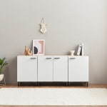 신혼인테리어 도어형 티이다이 거실수납장 1400 모던거실장 거실장식장 티비장식장 : 페블디