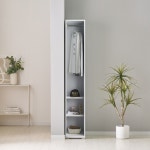 오픈 슬림 틈새 선반 옷장수납함 행거장 300 집꾸미기 원룸옷장 아이방옷장 원룸장롱 : 페블디