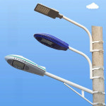 골목 전봇대 램프 가로등기구 캔틸레버 조명 태양광 벤딩로드 등 : 나인디글로벌