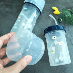 리얼물병 양조절물병 유치원 어린이집 체리 어르신 실리콘 요양원 병원 시리즈1p-컵 빨대n : 미미샵G