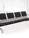 공항 벤치 약국 좌석 실내 1인용 휴게실 블랙 업소용 대기 모던 정류장 로비 체어 병원 : 비투킹