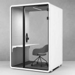 회의용 폰부스 오피스텔 원격근무 방음부스 집중형 2화이트(S)W1080xD991xH2326 : 빈투문