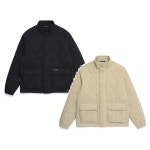 [정품] 내셔널지오그래픽 바람막이 플리스 자켓 런닝 등산 N254UPD120 NRN 퀼팅 패딩 점퍼 : 그레이스바이