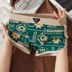 블룸 더 남성 에스닉 스타일 코튼 복서 박서 남자속옷 M-3XL Green : 보르도패션