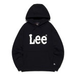 [정품] Lee 리 긴팔 니트 가디건 맨투맨 LEE 빅 트위치 로고 후드 티셔츠 블랙 : 한스 홀바인