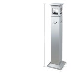 재떨이 주차장 호텔 쓰레기통 입구 스텐 옥외 휴지통 흡연실 재털이 스틸 : 넥스트위너