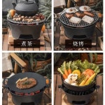 옛날화로 숯불 구이 황토화덕 야끼화로 미니화로 그릴 : 싸다싸구매대행