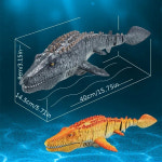 프로펠러U 원격 무선RC 듀얼 24G Mosasaur 충전식내구성이 장난감 제어 보트 : 홈베이직115