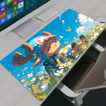 원피스 샹크스 조로 로빈 에이스 pc방 게이밍 장 마우스 패드 매트 굿즈 대형 사무실 토니 쵸퍼 컴퓨터 책상 테이블 키보드 노트북 카펫 러그... 