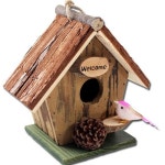 어린이 나무 새집 만들기 솔방울 새집 만들기 키트 미술 공작 : 7판칠판